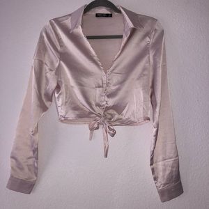 Nasty Gal button up top